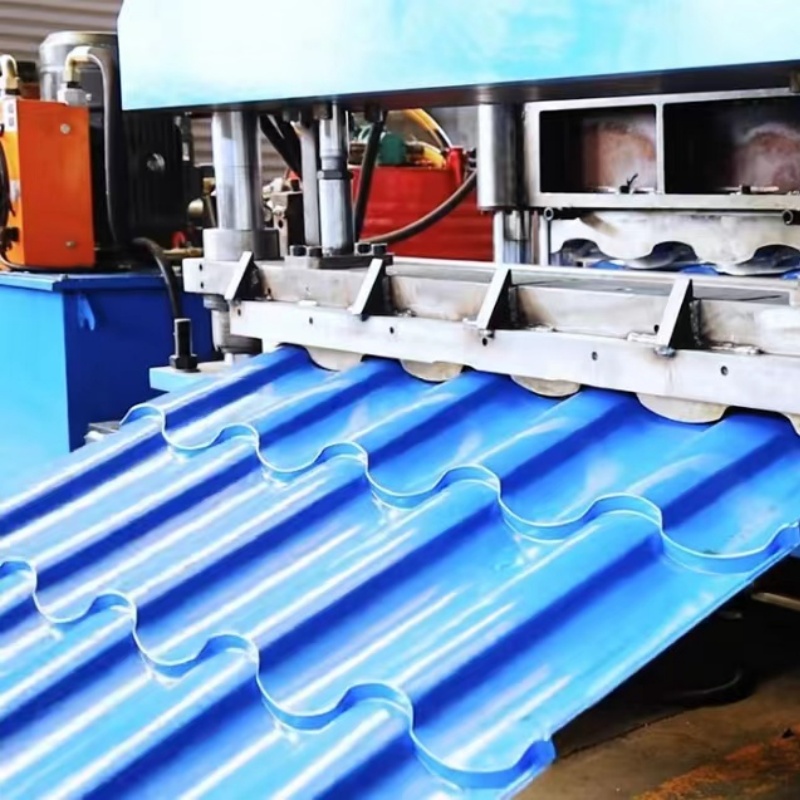 Automatic Glazed Tile Roll Forming Machine