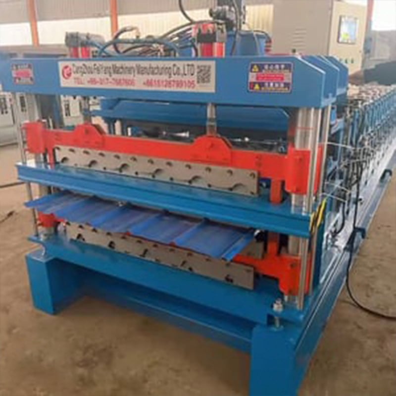 Glzed iron sheet roll forming line